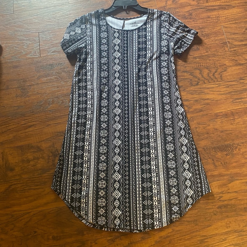 Tribal Print Tunic Dress